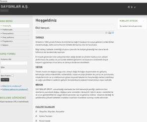 sayginlarinsaat.com: Hoşgeldiniz
Joomla - devingen portal motoru ve içerik yönetim sistemi