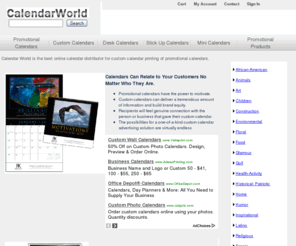 calendardistributor.com: calendar distributors, calendar distributor, calendar electronic, calendar manufacturer, calendar manufacturers|CalendarDistributor.com
 Calendar World has been harnessing the power of calendars for companies both large and small across the US and throughout North America.