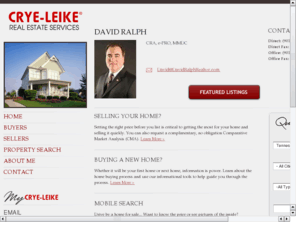 davidralphrealtor.com: David Ralph @ Crye-Leike
David Ralph @ Crye-Leike