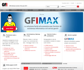 gfiitalia.com: GFI - Soluzioni on-premise ed ospitate di protezione web, e-mail e rete per le PMI
GFI offre il server fax, i software antivirus e antispam per e-mail destinati a server Microsoft Exchange e a server di posta elettronica, gli strumenti per la protezione e il monitoraggio della rete, e le soluzioni di monitoraggio dei log degli eventi per Windows NT, 2000 e 2003.