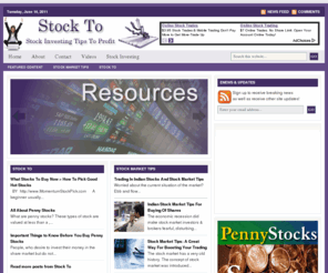 stockto.com: Stock To
All about Stock Markets Investing