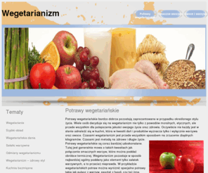 wegetarian.com.pl: Wegetarianizm - Potrawy wegetariańskie
