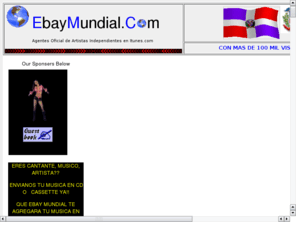 ebaymundial.com: EBAY MUNDIAL: Digital Music Distributors: Merengue-Bachata -Aggregators
Distriubuidores de musica online de estados unidos para toda clase de artista y bandas.
Online digital distribution for all artists.