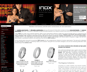 inoxjewelry.net: INOX Jewelry Wholesale 
INOX Jewelry - wholesale stainless steel jewelry. Dedicated to be the top wholesaler for mens steel jewelry and womens steel jewelry. An incredible selection for retailers looking for jewelry that grab customer's attention and can yield high profits. Provides high quality, unique designs at incredible prices, fast order turnaround time, shipping, and other alternative metal jewelry.