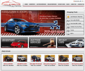 kelemenskars.com: Welcome to Kelemen's Kars - Your Used Vehicle Source
Kelemen's Kars Inc. has been focused on buying high quality trade-ins in the Northeast for the past 19 Years. We are a top 10 seller at Manheim Auto Auction (Manheim, PA) and sell 350 to 400 vehicles per month. We are also a top 3 consignment seller on OVE.com. All of our vehicles are hand picked and we have fresh inventory entering town everyday. We are committed to the wholesale automotive business and honestly remarketing our automobiles. Vehicles available on kelemenskars.com are made available here before any other auction channel. Kelemen's Kars specializes in all makes and models.