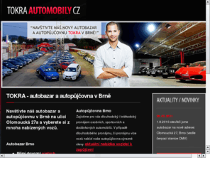 tokraautomobily.cz: TOKRA AUTOMOBILY CZ | Autobazar Velké Pavlovice
TOKRA AUTOMOBILY CZ | Autobazar Velké Pavlovice