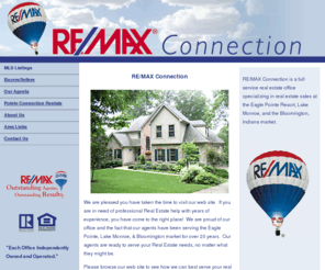 connection monroe estate real max re pointe bloomington indiana eagle lake county realestate description specializing resort sales