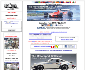 motorsportcollector.com: Welcome to The Motorsport Collector
