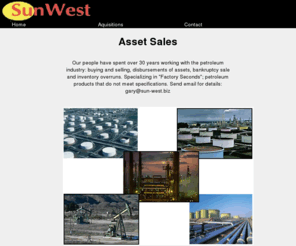 sun-west.biz: SunWest - Gary McAuley
Mergers, Acquisitions Specialist, Real Estate and Business Brokerage