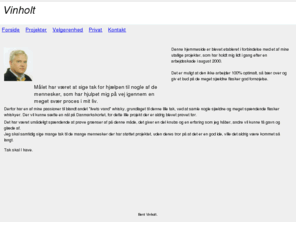 vinholt.net: index
Vinholt's private hjemmeside