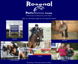 rosenolperformancehorses.ca: Home Page
Tomorrows Champions Live Here!