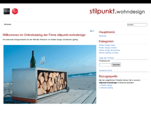 stilpunkt.biz: Startseite
Radius Design und Absolut Lighting Produktkatalog