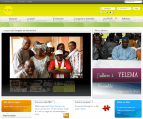 yelema.net: Yelema - Le parti du changement - Ensemble changeons le Mali - Actualités
Le site officiel du parti malien Yelema - le Changement