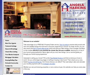 angelaharkinsandassociatesrealestate.com: Office  - Angela Harkins & Associates Real Estate
Find 1,000s of listings in Westford MA and surrounding towns including New Hamphire and Sky Meadow.