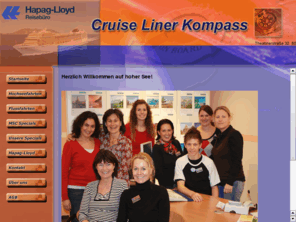 aufhohersee.com: Hapag Lloyd Cruiselinerkompass
