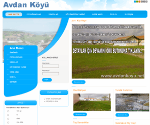 avdankoyu.net: Hosgeldiniz
Avdan K�y� Resmi Web Sitesi.