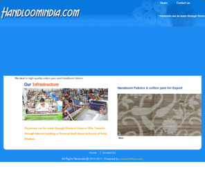 handloomindia.com: Welcome To Handloom India
