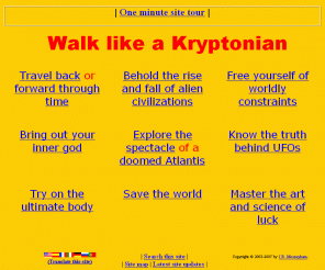 jrmooneyham.com: Walk like a Kryptonian Get a taste of being superhuman
Walk like a Kryptonian Get a taste of being superhuman