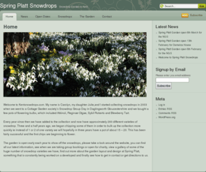 kentsnowdrops.com: Spring Platt Snowdrops
