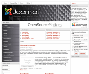 max-polls.com: max-polls.com - Home
Joomla - the dynamic portal engine and content management system