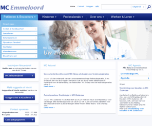 mcemmeloord.com: Patiënten en Bezoekers | MC Emmeloord Ziekenhuis
De MC|Groep een algemeen ziekenhuis. Wij werken op drie locaties, namelijk in Lelystad, Emmeloord en Dronten.