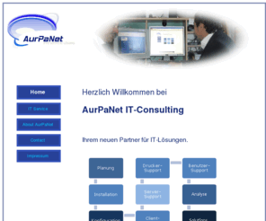 aurpanet.com: AurPaNet IT-Consulting
IT Service, Consulting, Administration, IT Schulung, IT-Lösungen, IT-Service, IT-Consulting, EDV