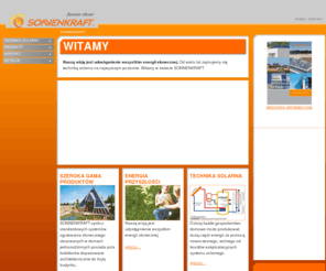 sonnenkraft.pl: WITAMY
We have been developing practical High Tech solar heating systems for years 