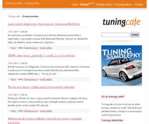tuningcafe.cz: Tuning café – tuning auta
