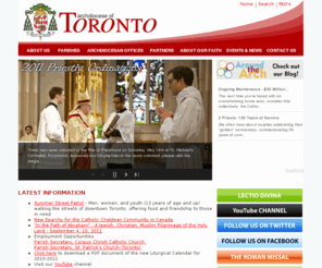 archtoronto.com: Archdiocese of Toronto - Home Page
Welcome to the Archdiocese of Toronto