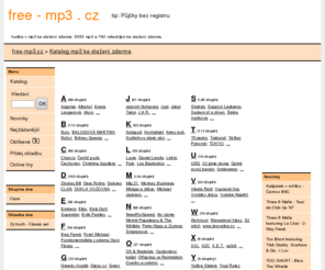 free-mp3.cz: Mp3 ke stažení zdarma - free-mp3.cz
Mp3 ke stažení zdarma - free-mp3.cz