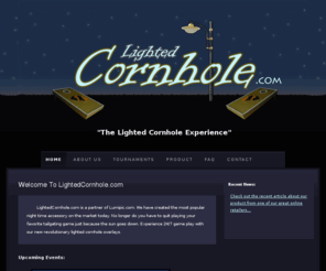 lightedcornhole.com: Lighted Cornhole products- Home
Play Cornhole at Night!  Lighted Cornhole Overlays great game accessory