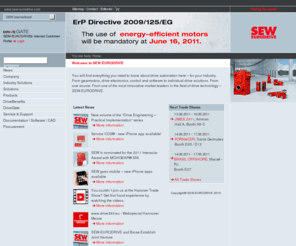 movitrac.mobi: SEW-EURODRIVE: Gearmotors, Frequency Inverters and Decentralized Drive Engineering
SEW-EURODRIVE is a leading company in the field of drive engineering. The range of products offered includes gearmotors, frequency inverters and drive solutions from one source.