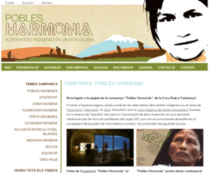 poblesharmonia.org: POBLES HARMONIA » ALTERNATIVES INDÍGENES EN UN MÓN GLOBAL
ALTERNATIVES INDÍGENES EN UN MÓN GLOBAL