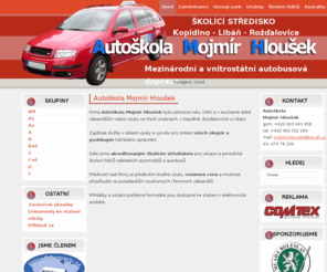 autoskolahlousek.cz: Autoškola Mojmír Hloušek
Joomla! - nástroj pro dynamický portál a redakční systém