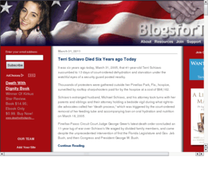 blogs4terri.com: Blogs for Terri Schiavo
Bloggers support the right to life