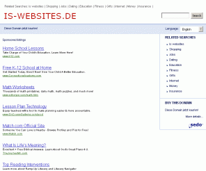 is-websites.de: 
 
	Is-websites.de			 - 					is websites Resources and Information.
			
					This website is for sale!
			
