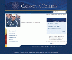 cazenovia.edu: 
	Home

Home Page