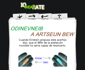 iqwerate.es: IQ WEAR RATE
gente 