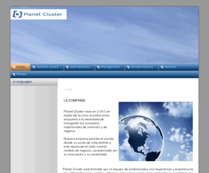 planet-cluster.com: Home - Planet Cluster
Consultoría estratégica, Hotelera, Leisure,Planet, Cluster, hoteles,consultoria, consultoria hotelera