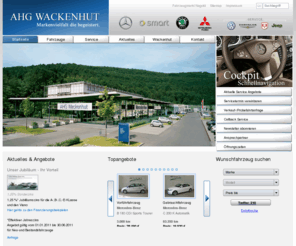 ahg-wackenhut.de: Startseite - AHG Wackenhut
Willkommen bei der AHG Wackenhut, Ihrem Partner für Mercedes Benz, Smart, Skoda, Mitsubishi Fuso, Volkswagen, Jeep, Dodge und Chrysler in Baden Württemberg