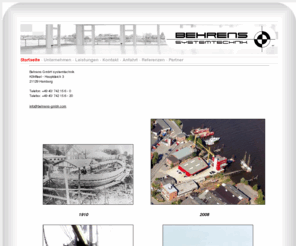 behrens-gmbh.com: Stahlbau - Schlosserei  - Industriemontagen - Schiffswerft - Schiffsrepararturen - Hamburg - Behrens systemtechnik
Stahlbau - Schlosserei - Metallbauer - Industriemontagen - Industrie Montagen - Hamburg - Behrens - Rohrleitungsbau - Konstruktionen - Finkenwerder - Schweisser - Schweissen - Meisterbetrieb - Ingenieur - Schiffswerft - Schiffsreparatruren - Schwei