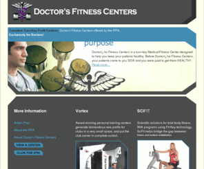 drfitnesscenters.com: Doctor's Fitness Centers - Exercise Prescription
