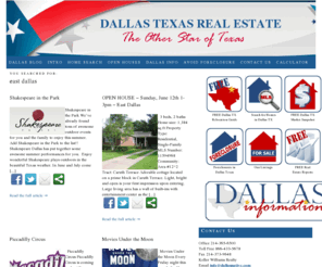 eastdallasrealestateblog.com: You searched for “east dallas”
Dallas Texas Real Estate can help you with Homes For Sale in the Dallas TX and surrounding area