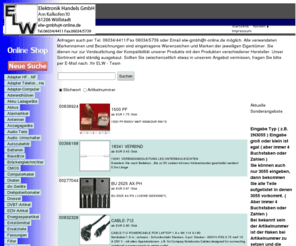 elw-shop.de: Shop Start
