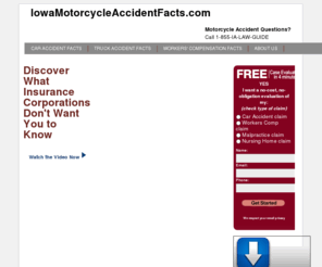 iowamotorcycleaccidentfacts.com: http://iowamotorcycleaccidentfacts.com — imaf.foriowajustice.com
