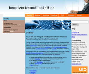 benutzerfreundlichkeit.de: Usability Consulting & Engineering | Beratung, Tests,
      Konzeption für Produkte und Prozesse
Usability-Consulting und Beratung