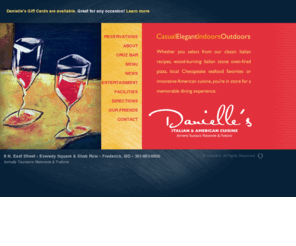 danielles-restaurant.com: Danielle's : Home
Danielle's Italian & American Cuisine