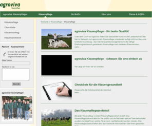 klauengesundheit.com: agroviva
Homepage Agroviva GmbH