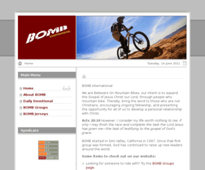 ridedirt.com: BOMB International - Home
BOMB International,Believers On Mountain Bikes