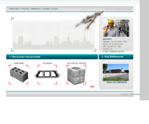 sapci-dz.com: SAPCI - BLOCS DECORATIFS EN BETON
